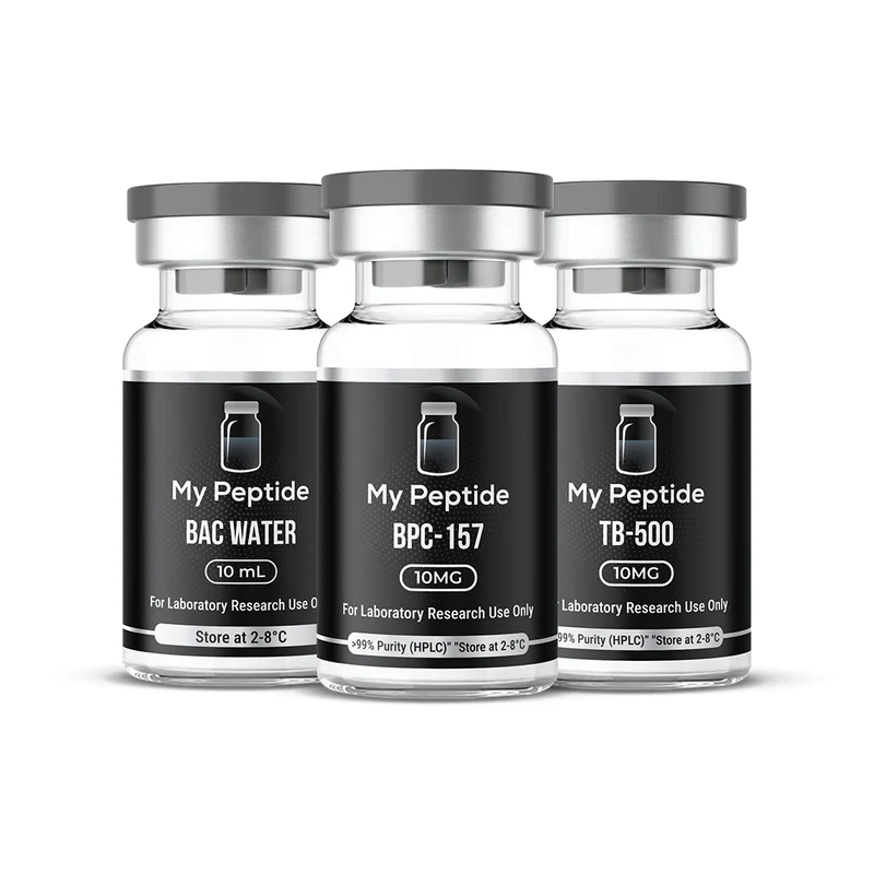 Wolverine Stack / Synergy Plus Bundle (BPC-157 10mg + TB-500 10mg + 10ml BAC Water)