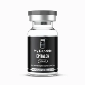 Epitalon 10mg Lyophilized Peptide Vial Longevity Research Grade