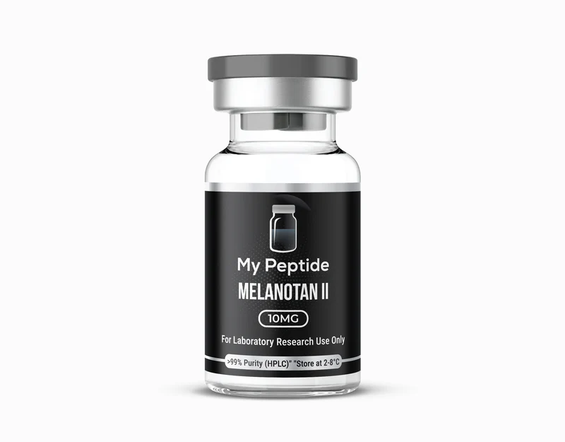 Melanotan II 10mg Lyophilized Peptide Vial High Purity